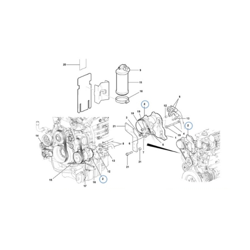 Imagem 3 do produto COMPRESSOR AR CONDICIONADO PADRÃO VOLVO ESCAVADEIRA